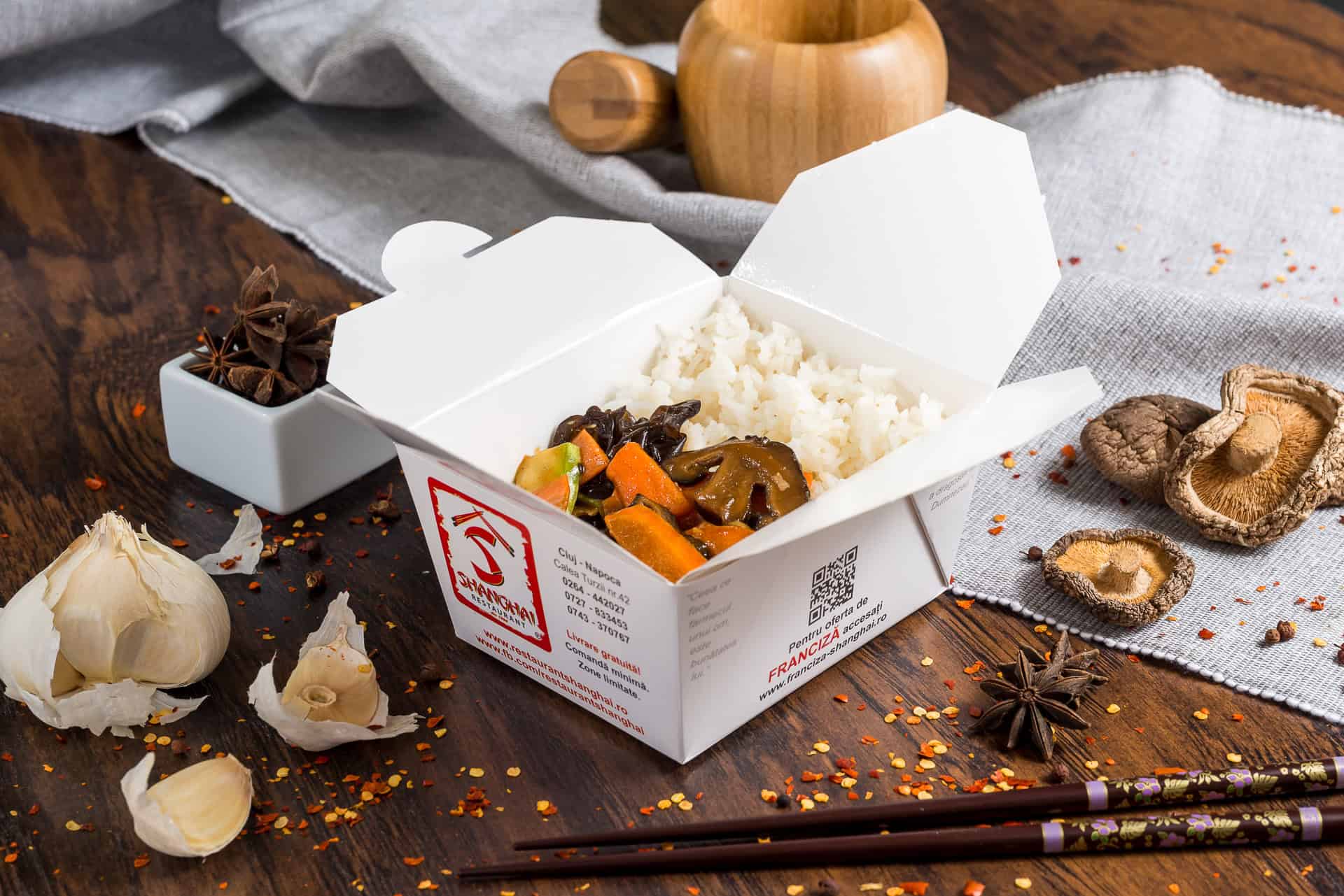 Legume cu ciuperci Shiitake