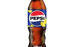 Sticlă de Pepsi MAX 500ml, băutură răcoritoare cu aromă de lămâie.
